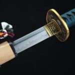 Yellow Dragon Katana Sword