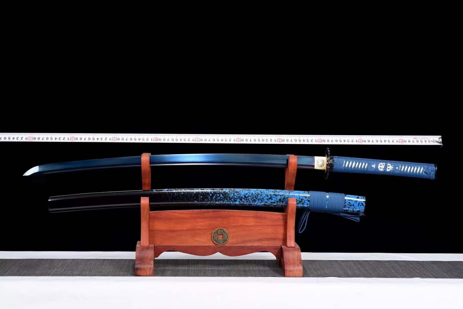 Blue Sasaki Katana