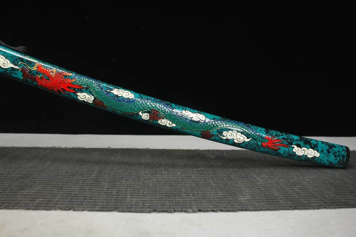 Blue Dragon Katana