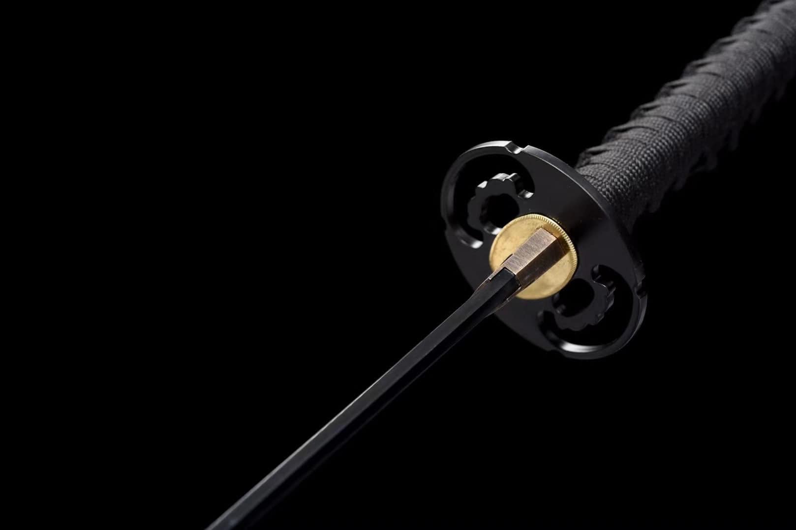 Black And Purple Katana