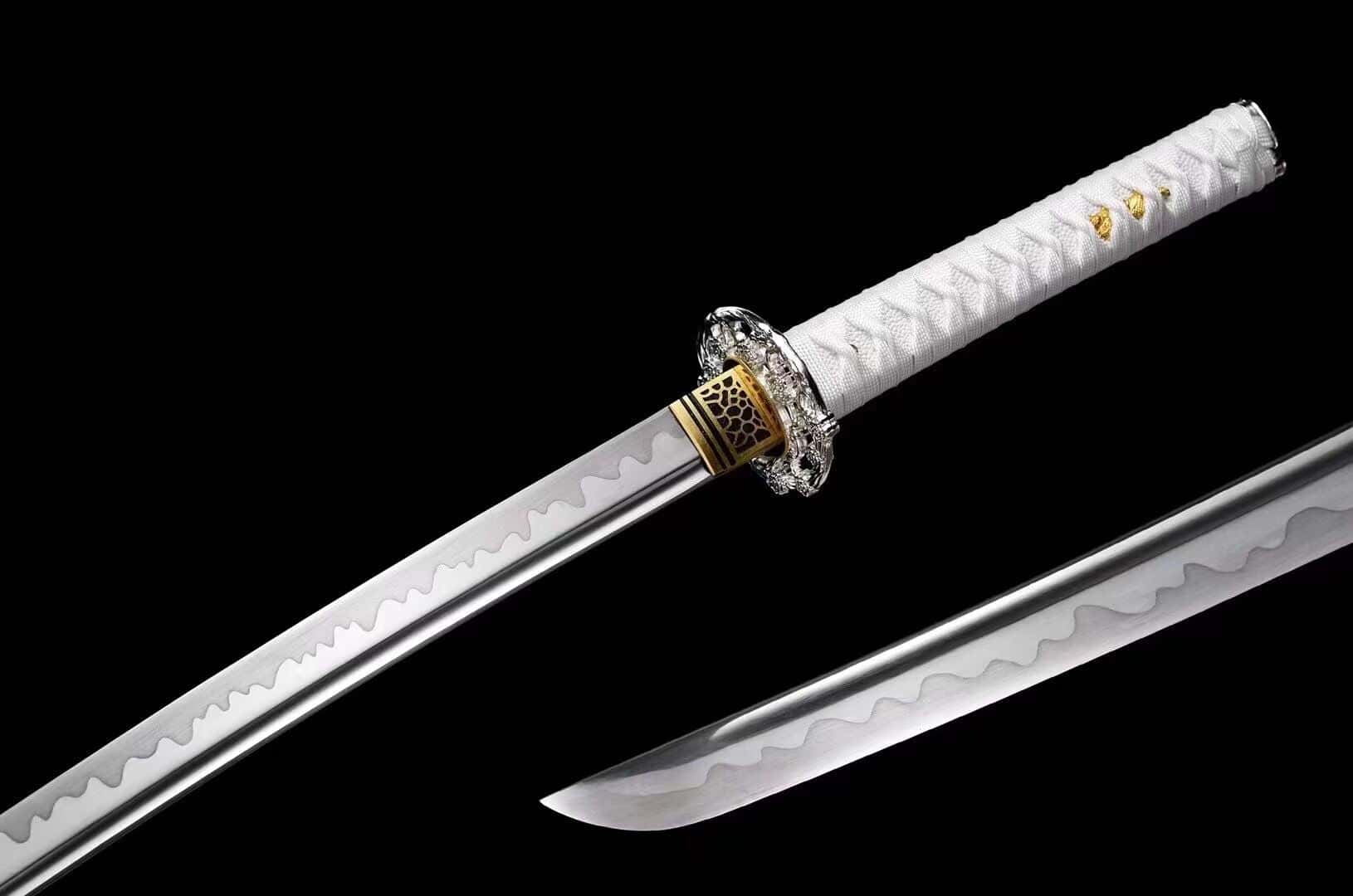 Full White Manga Katana