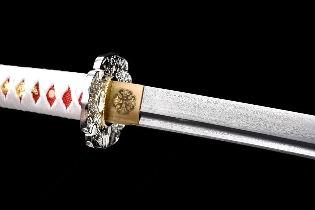 Smoke Pink And White Katana
