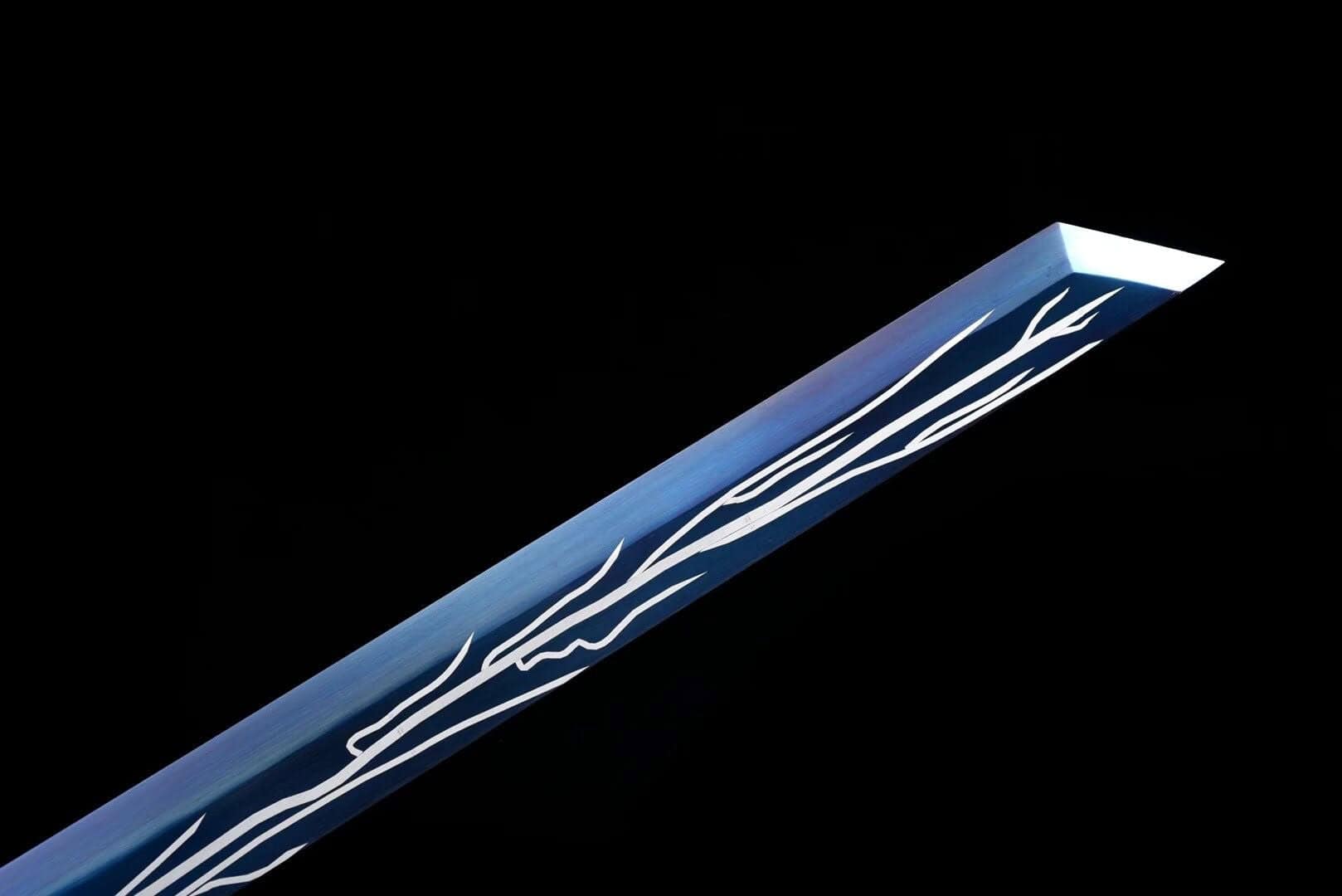 Tiger Head Chinese Blue Sword