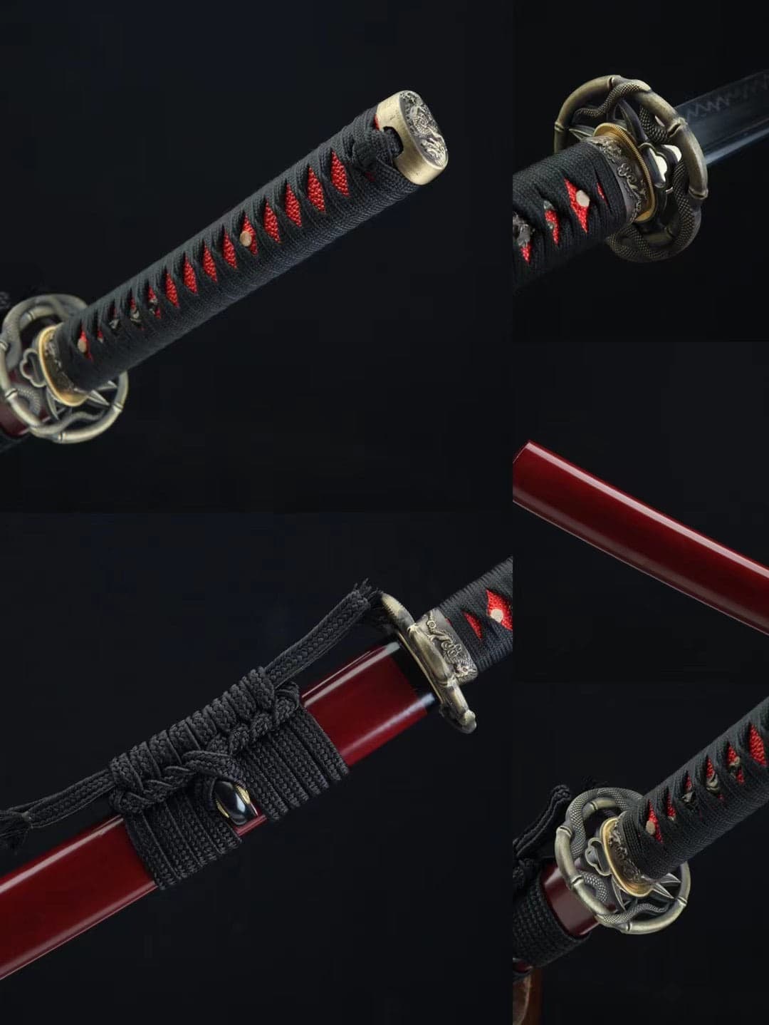 Samurai Burgundy Katana