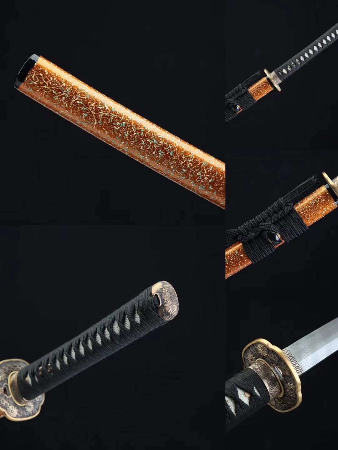 Anime Orange Katana