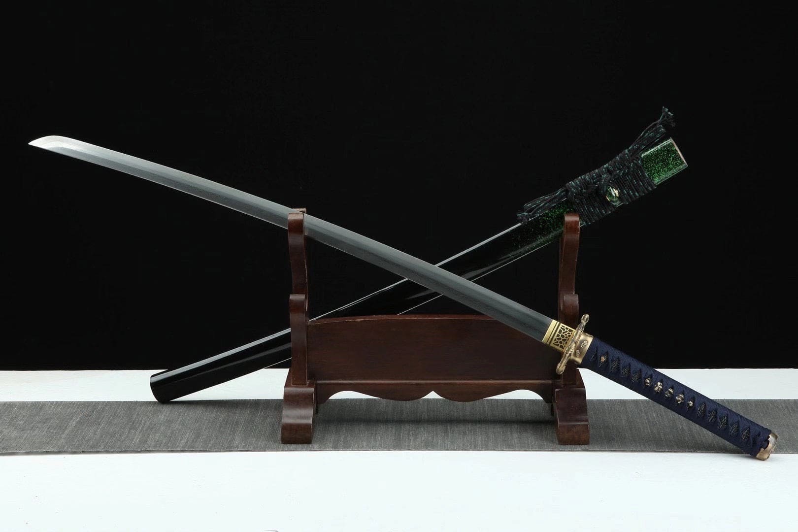 Black And Green Katana