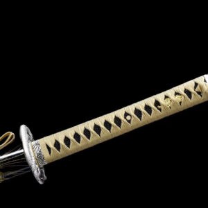 Katana Black And Gold Hilt