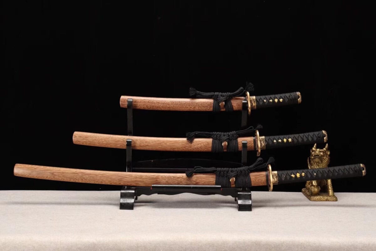 Rosewood Katana Set