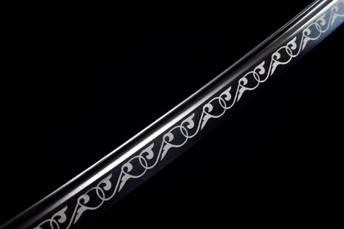 Katana Black And Gold Hilt