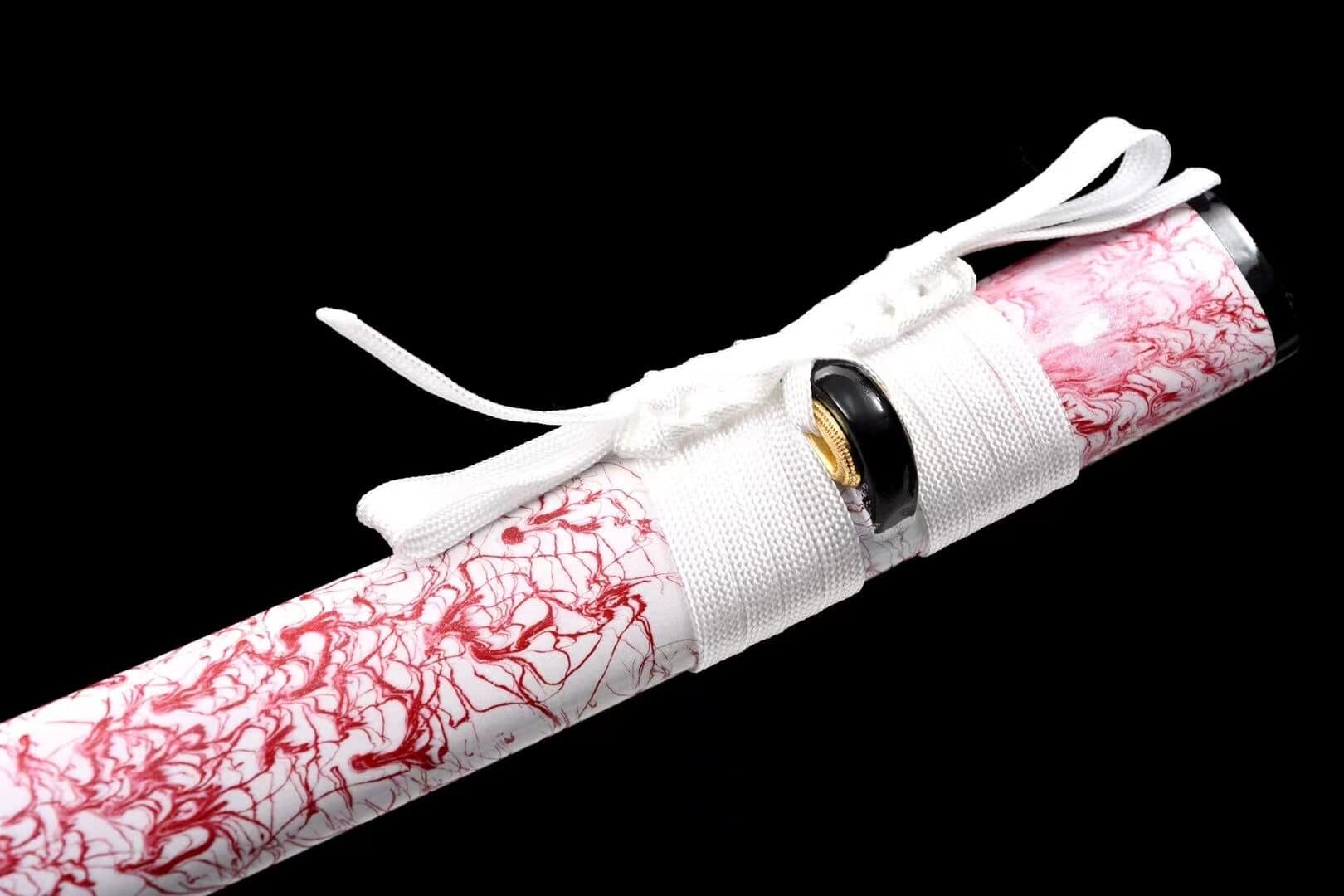Smoke Pink And White Katana