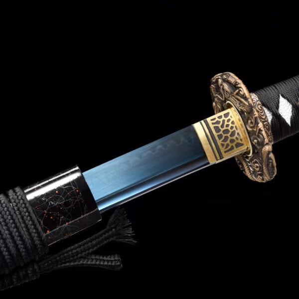 Black And Blue Ice Katana