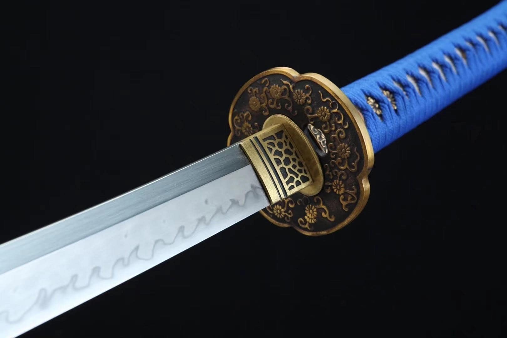 Blue And Orange Katana