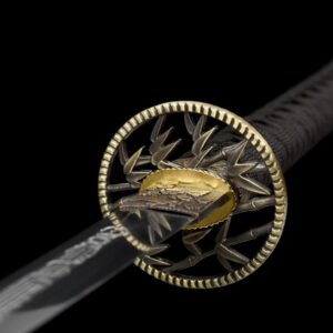 White And Purple Japanese Sword Set