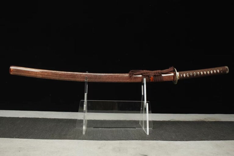 Brown And White Katana