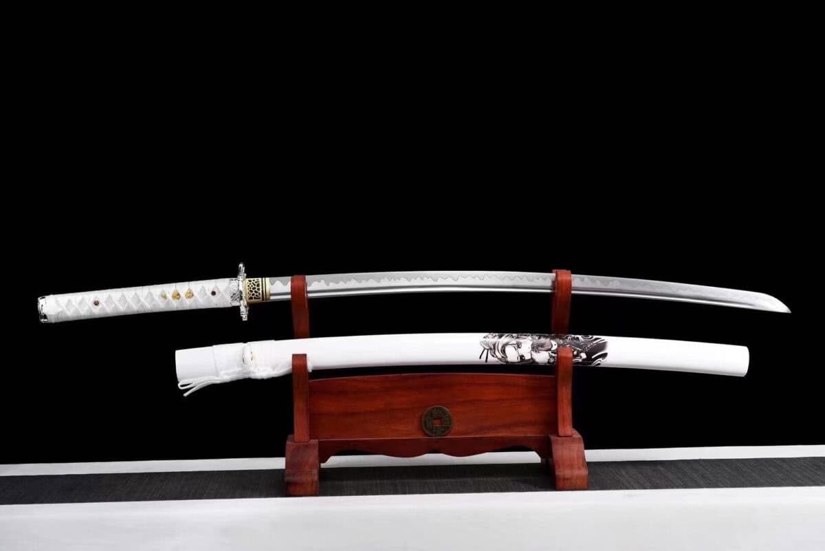 Full White Manga Katana