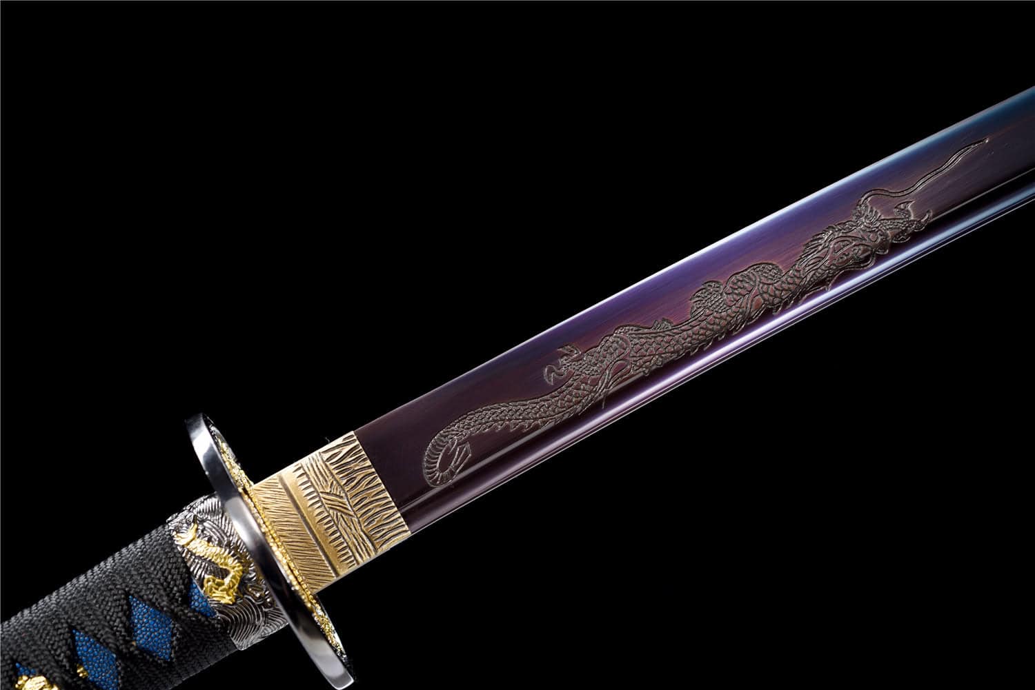 Purple Dragon Katana