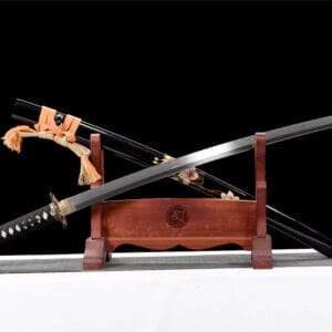 Black Sanmai Blade Steel Katana