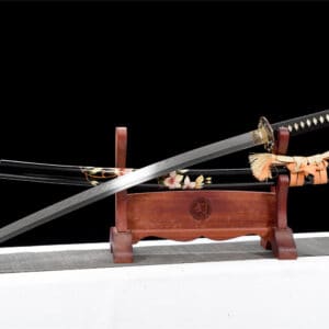 Black Sanmai Blade Steel Katana