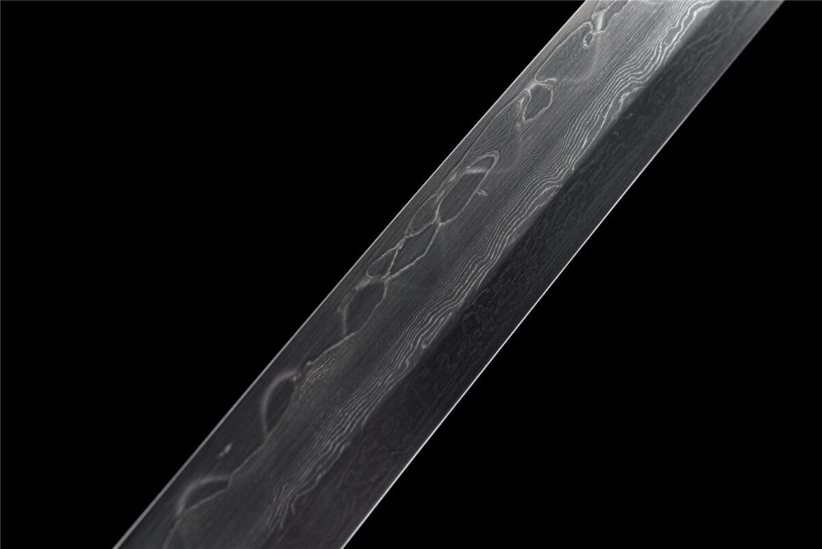 Black Sanmai Blade Steel Katana