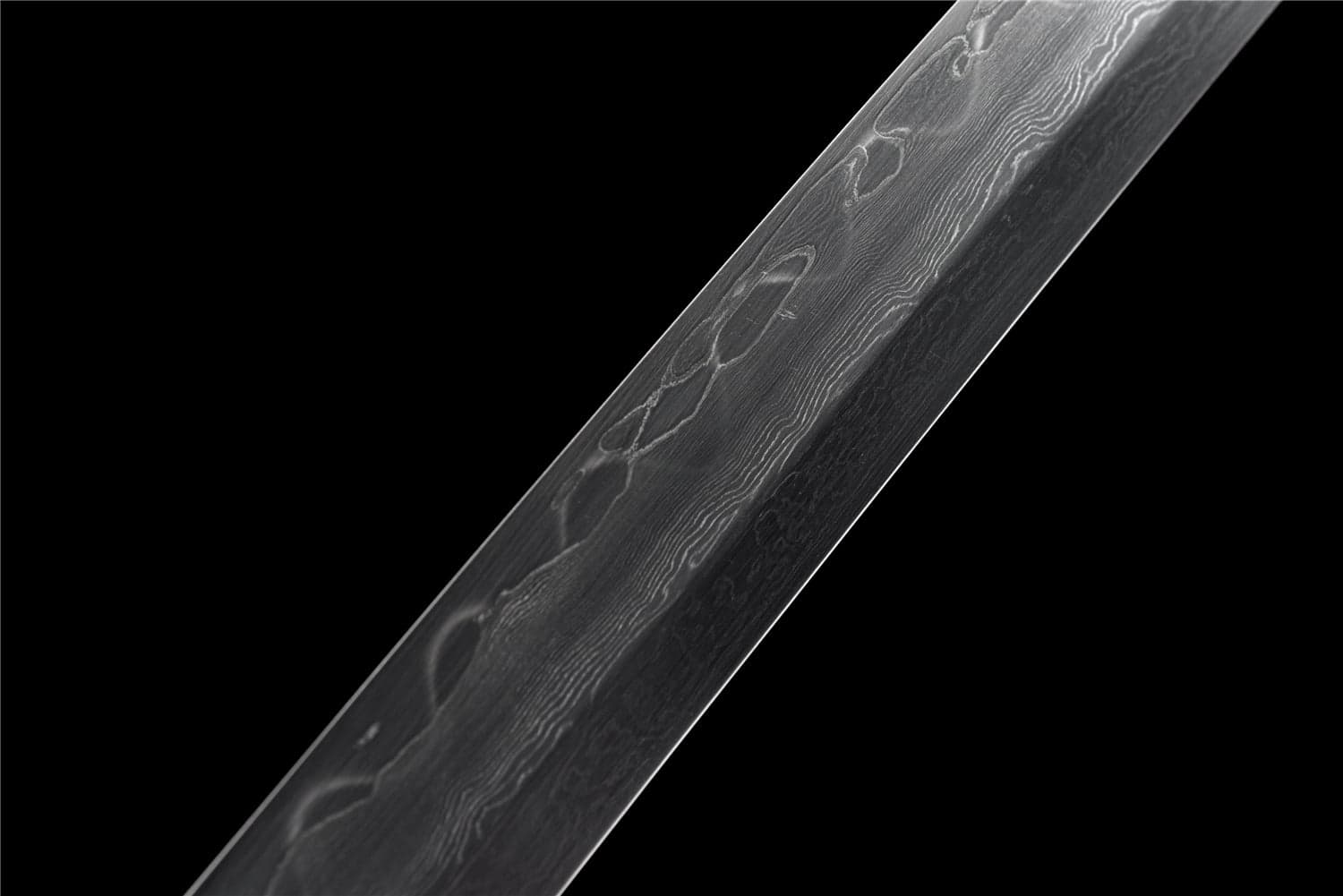 Black Sanmai Blade Steel Katana