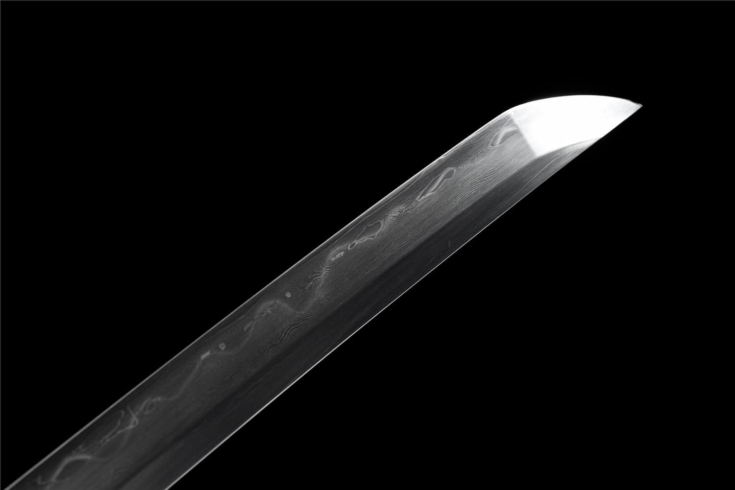 Black Sanmai Blade Steel Katana