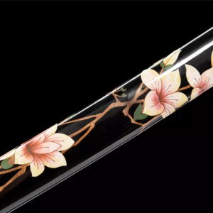 Black Sanmai Blade Steel Katana