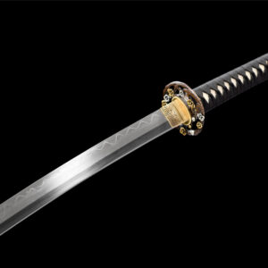 Black Sanmai Blade Steel Katana