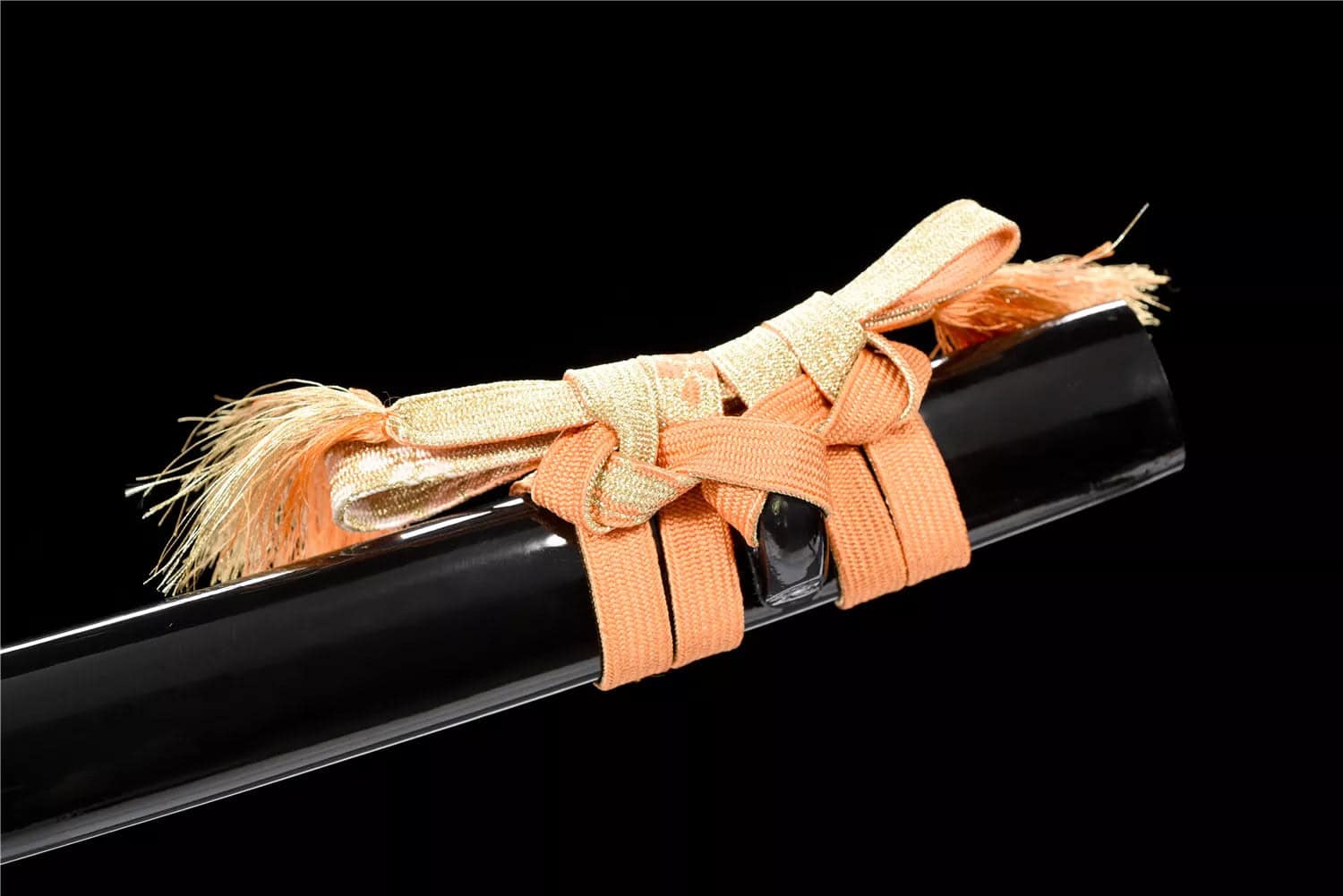 Black Sanmai Blade Steel Katana