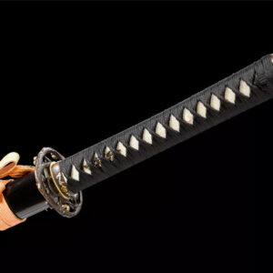 Black Sanmai Blade Steel Katana