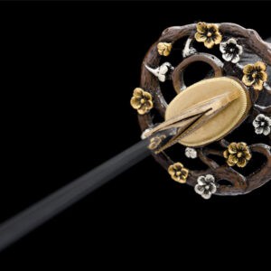 Black Sanmai Blade Steel Katana