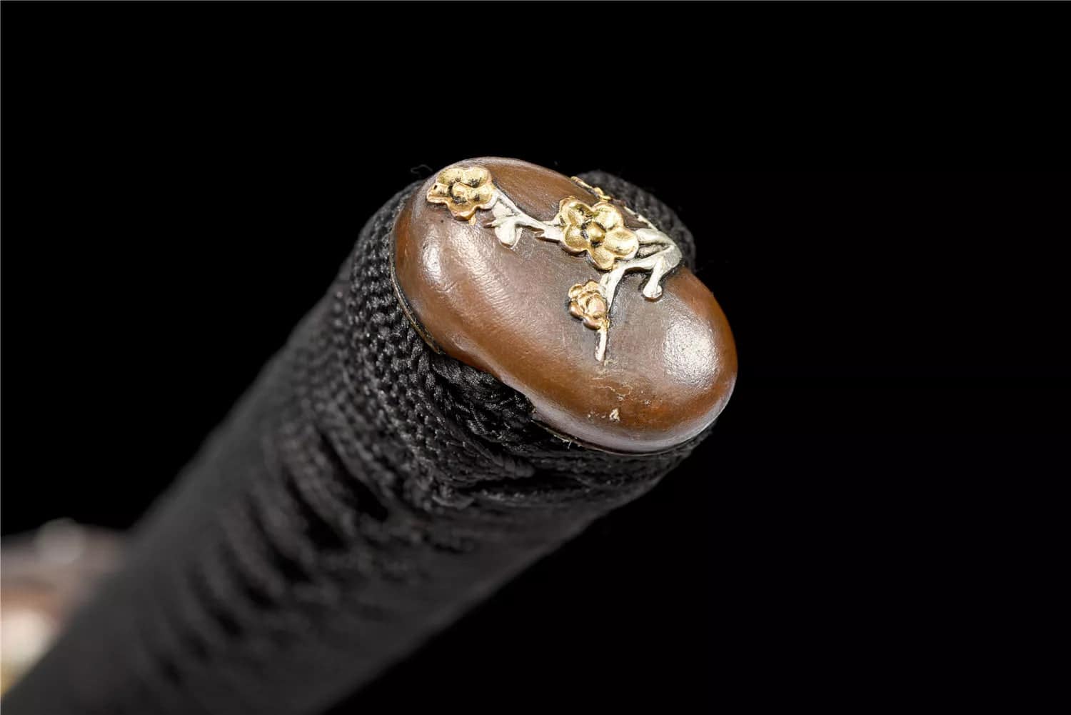 Black Sanmai Blade Steel Katana