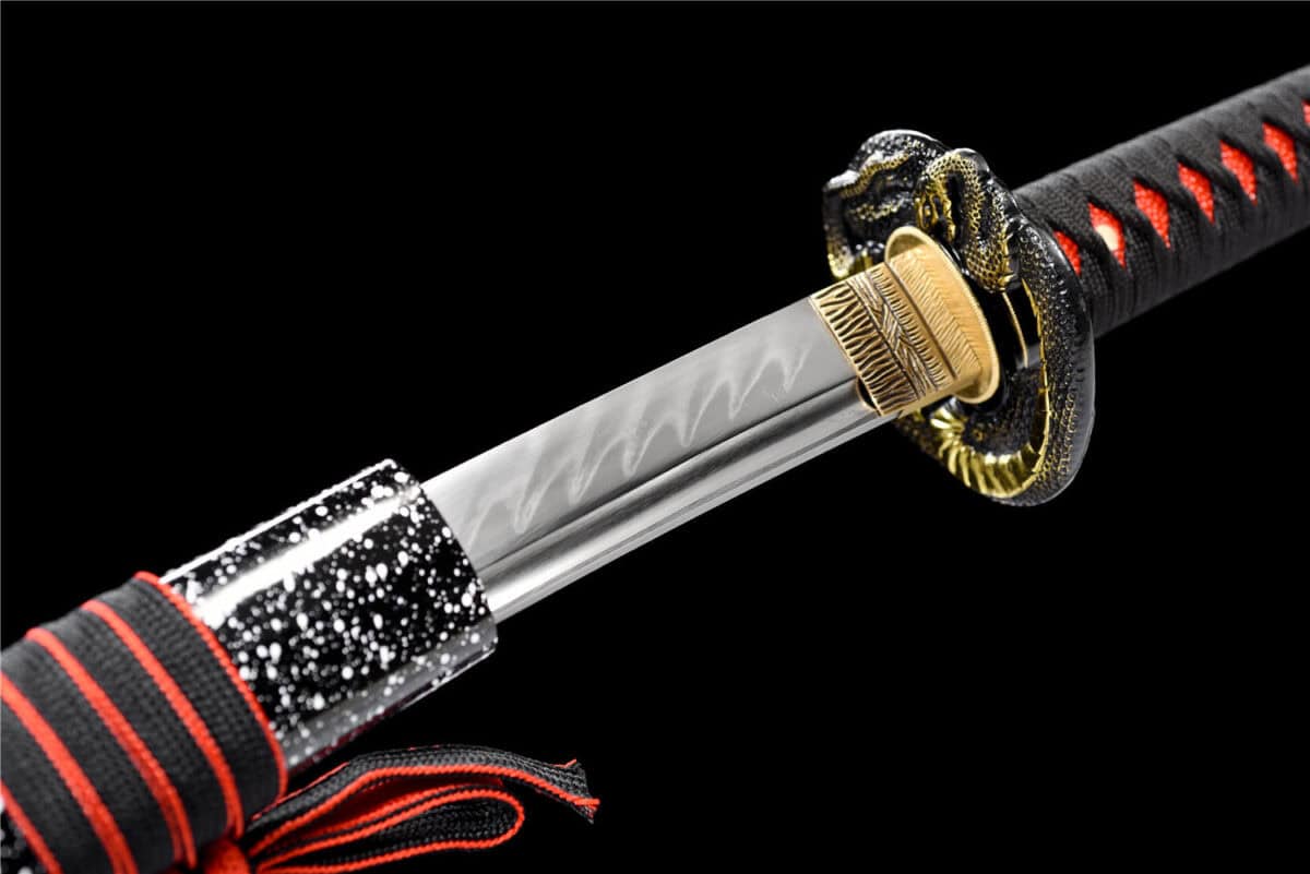 Katana Sword Red And Black