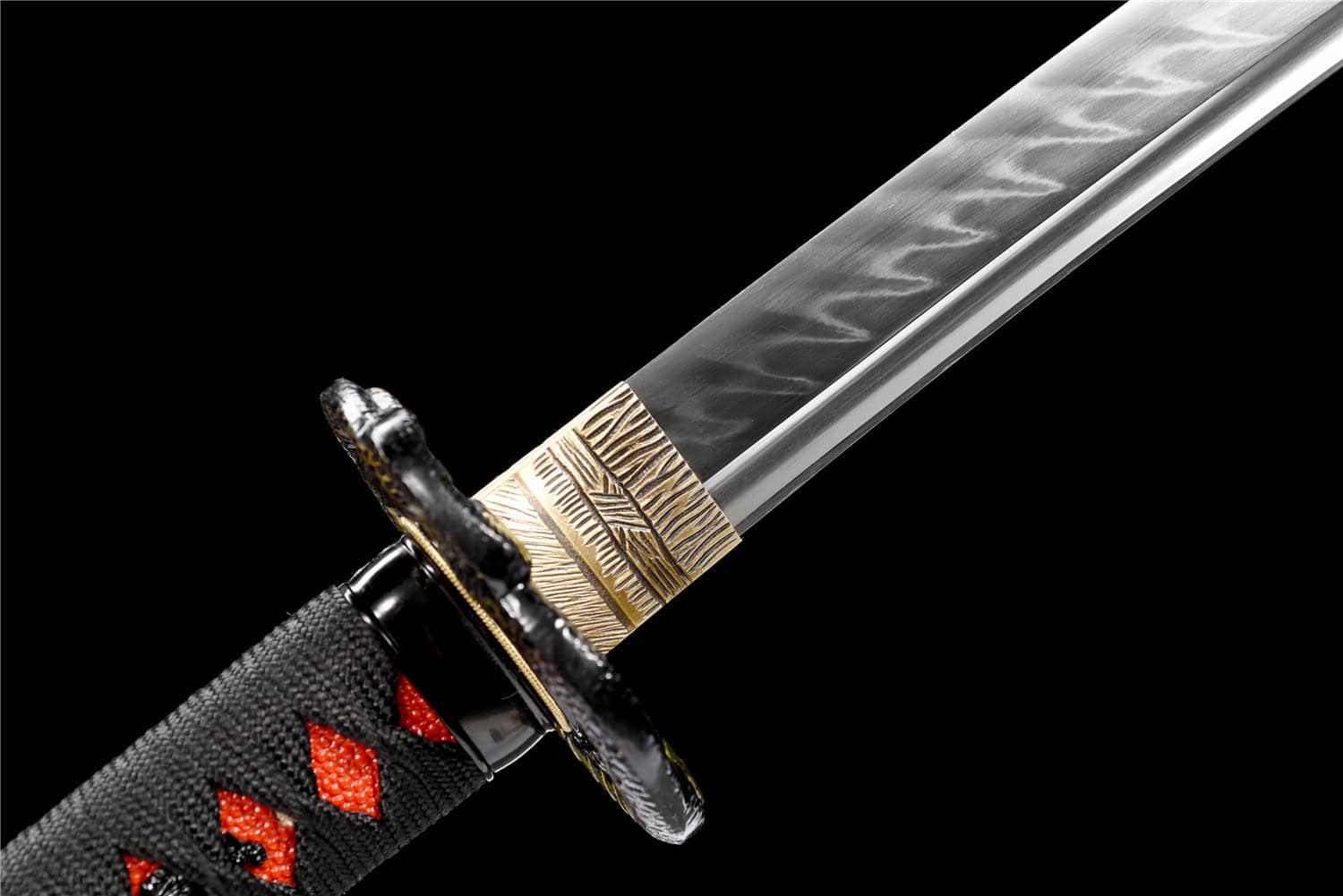 Katana Sword Red And Black