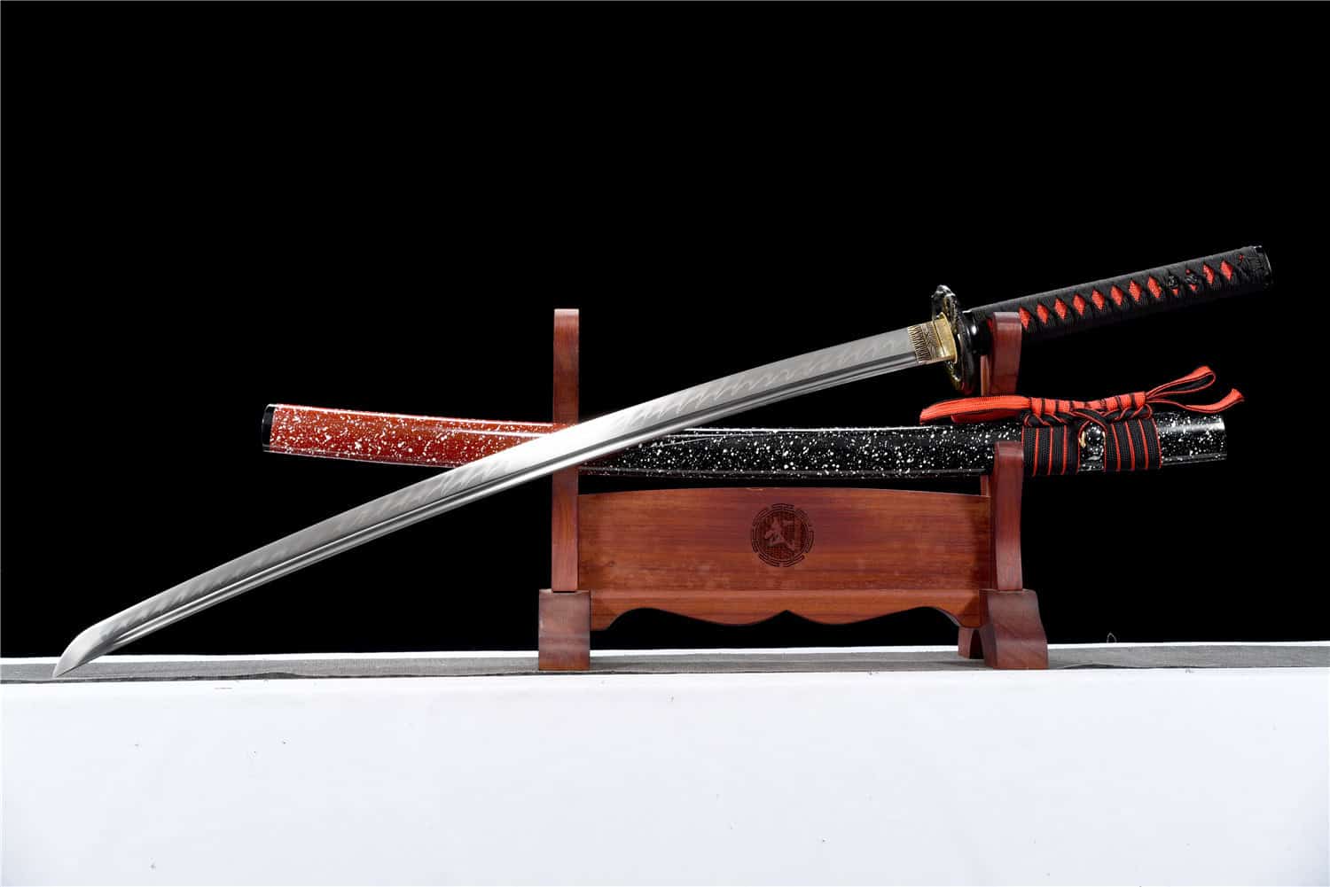 Katana Sword Red And Black