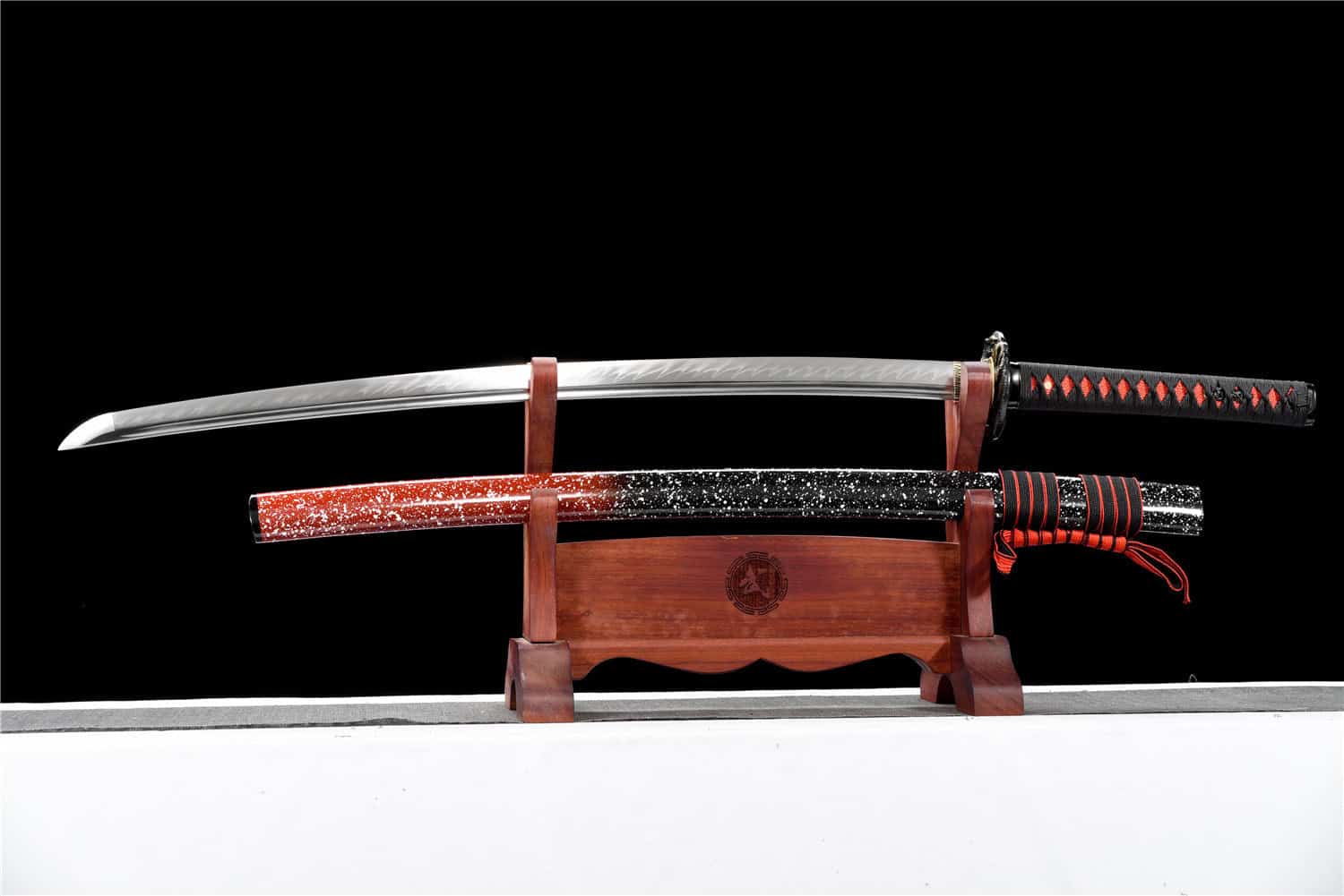 Katana Sword Red And Black