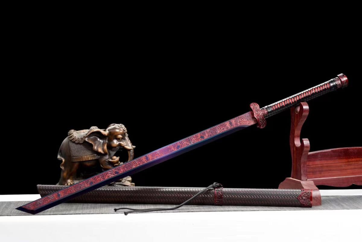 Red Chinese Sword