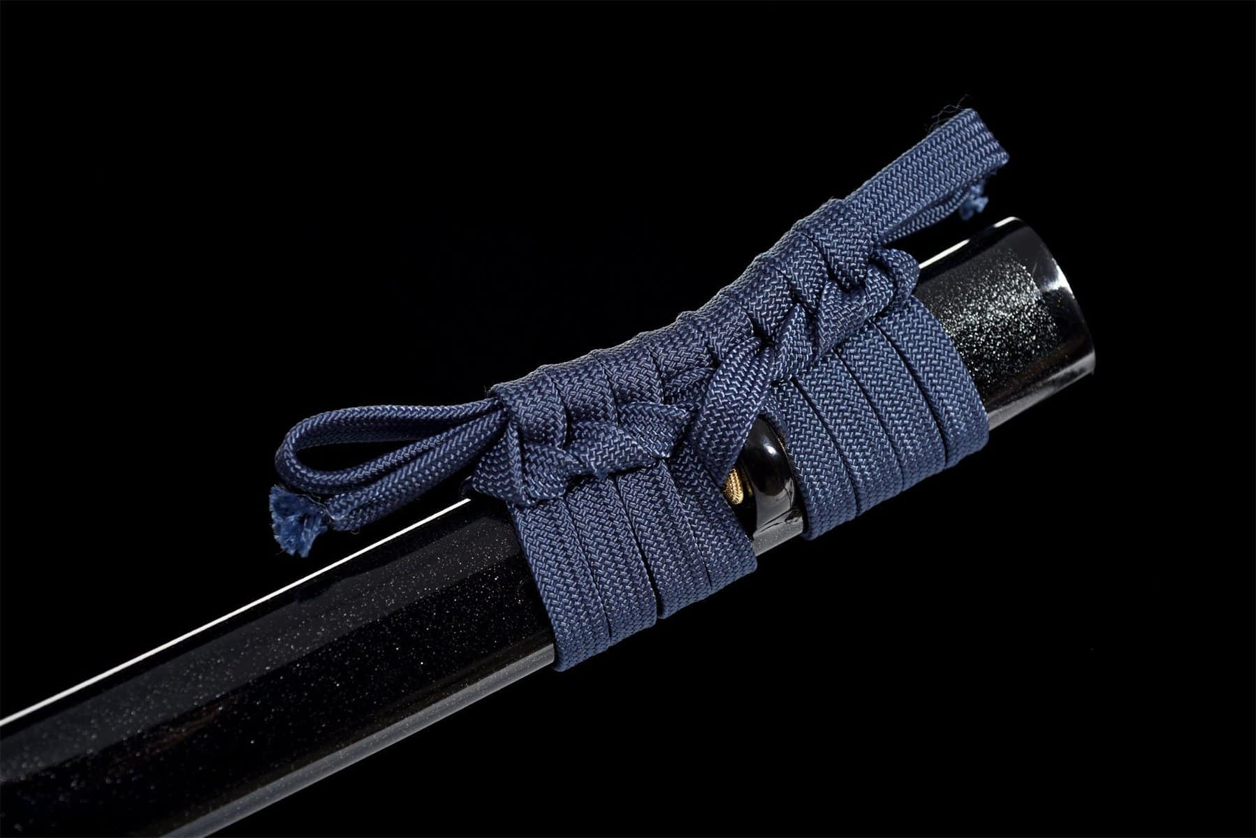Black And Blue T10 Steel Katana