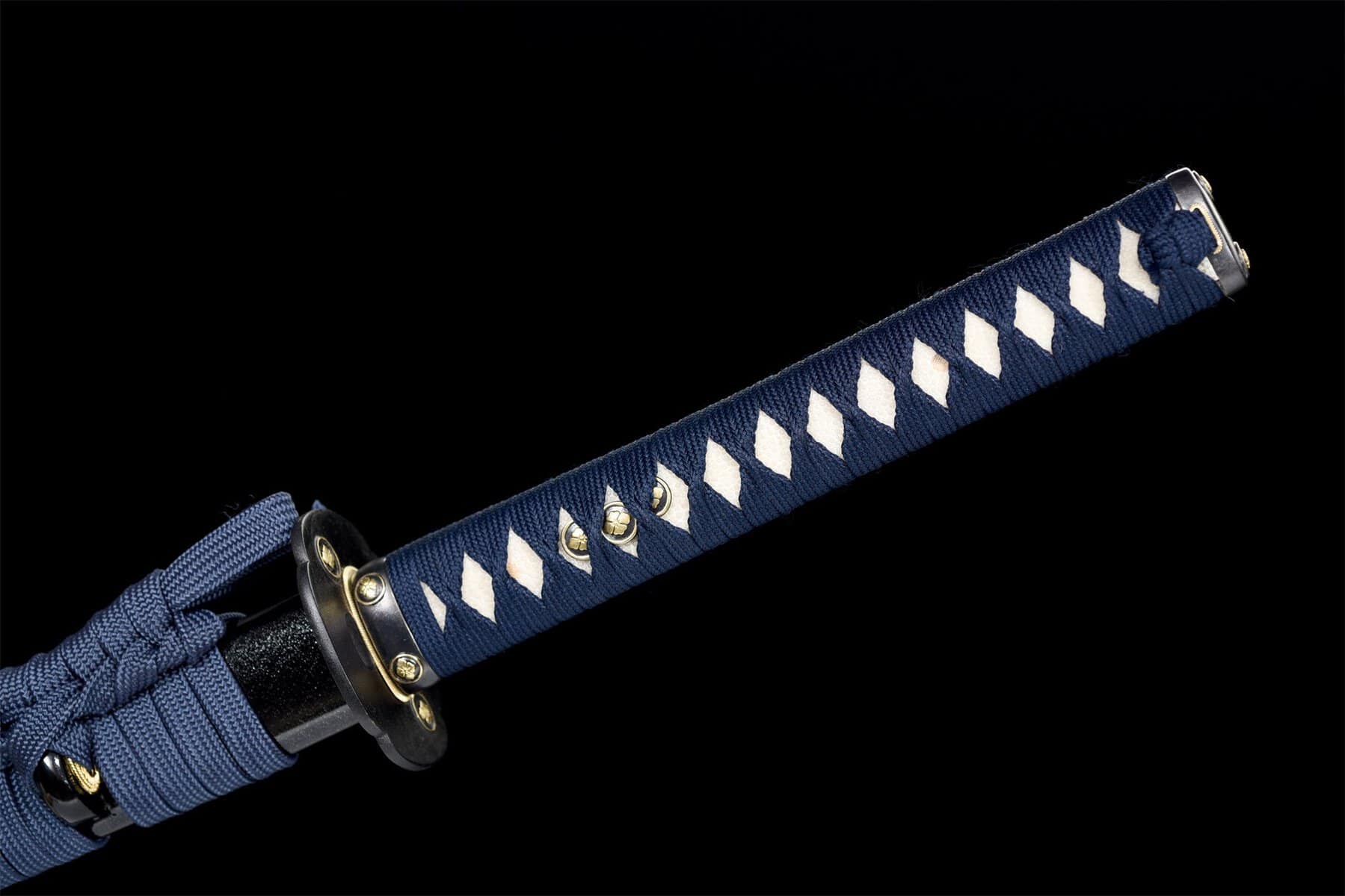 Black And Blue T10 Steel Katana