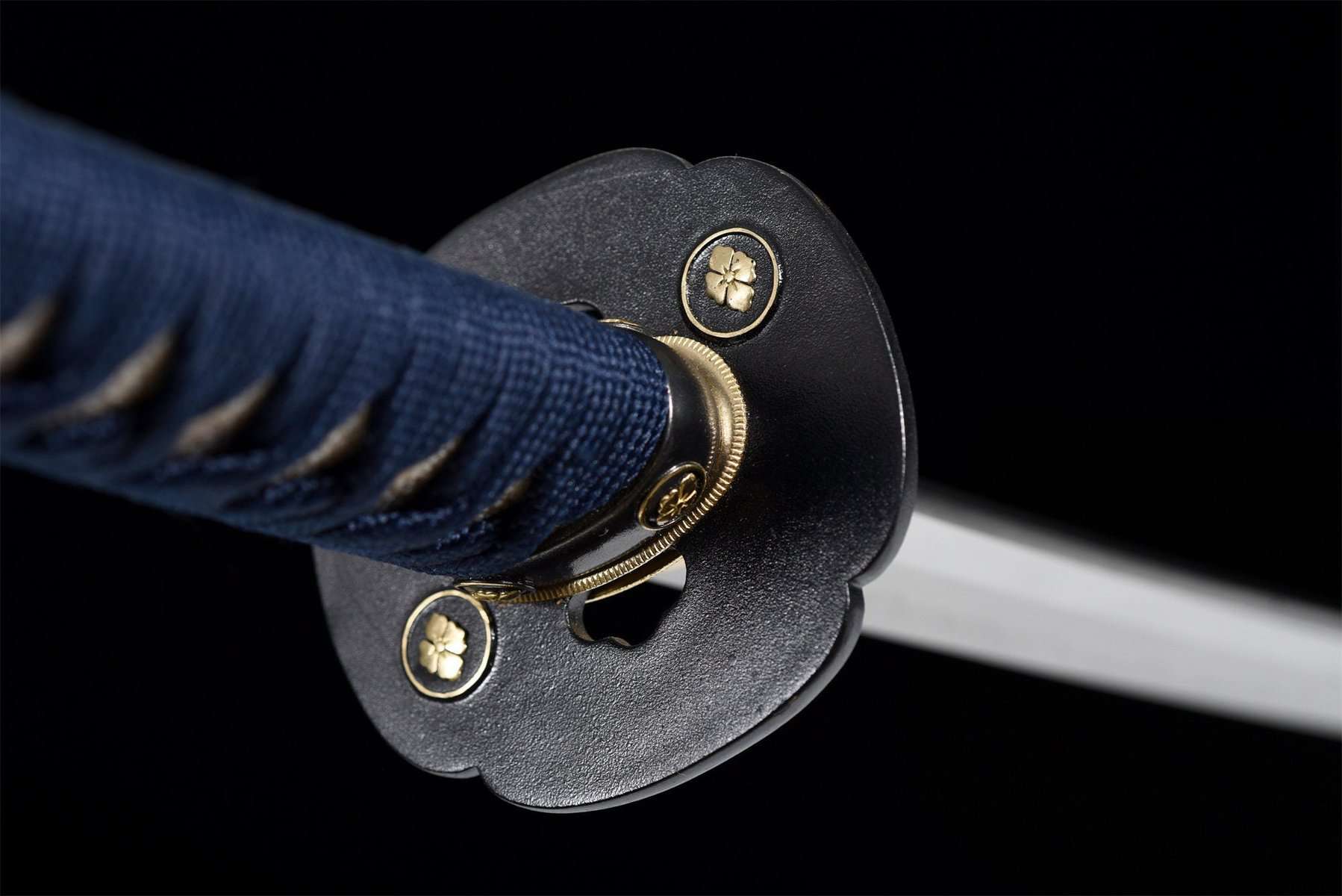 Black And Blue T10 Steel Katana