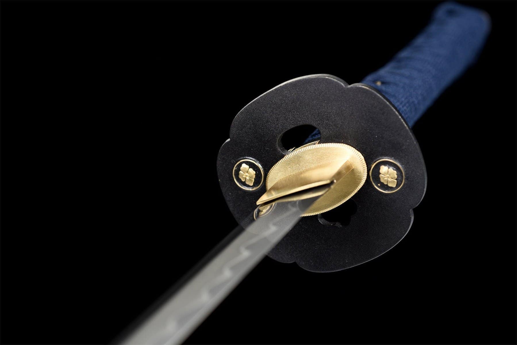 Black And Blue T10 Steel Katana