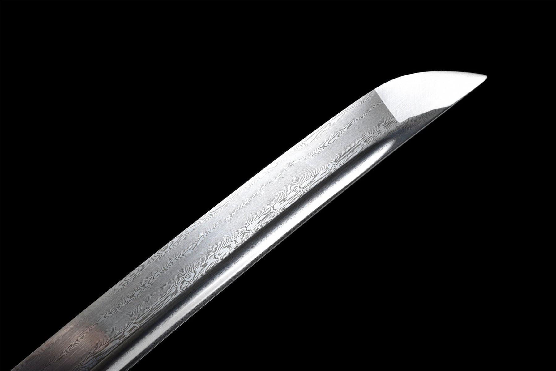 Black And Red Samurai Wakisashi