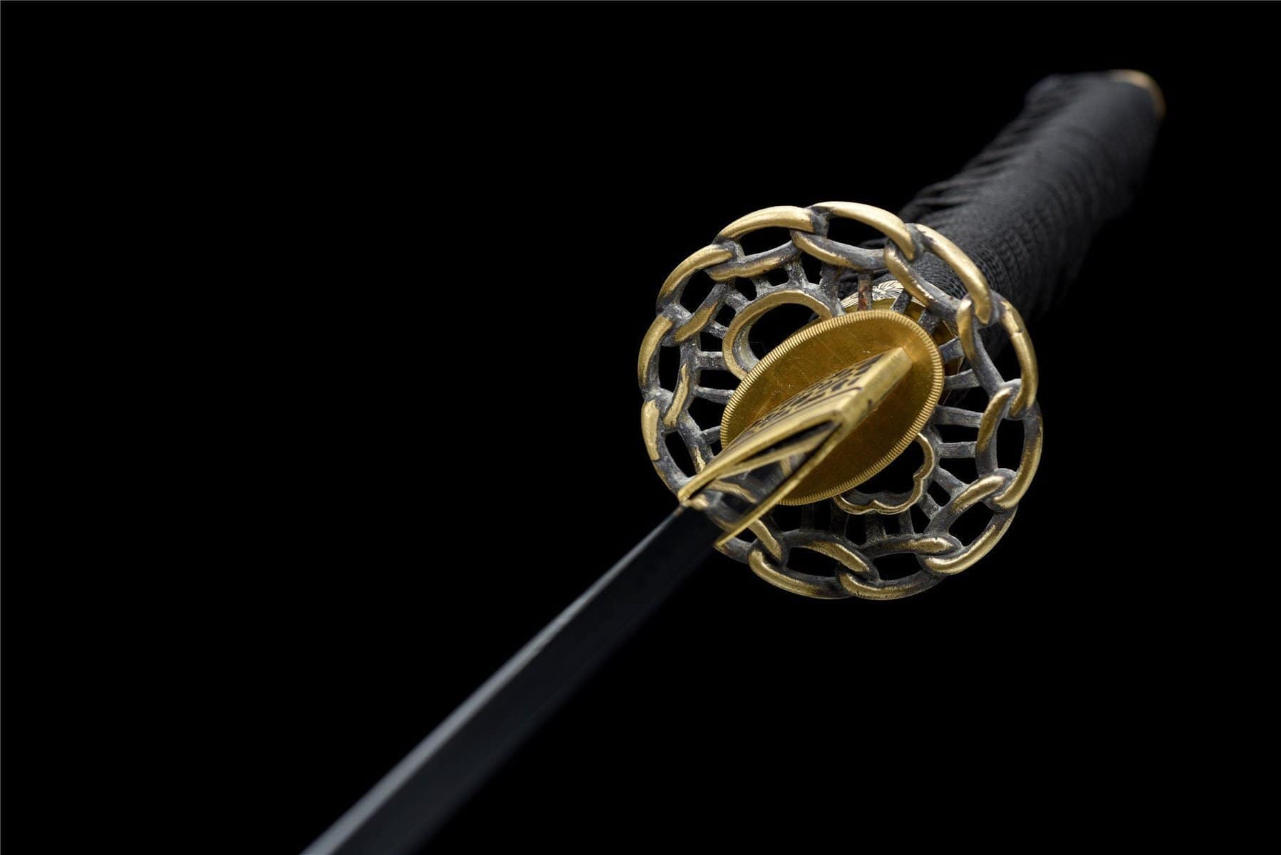 Black And Red Samurai Wakisashi