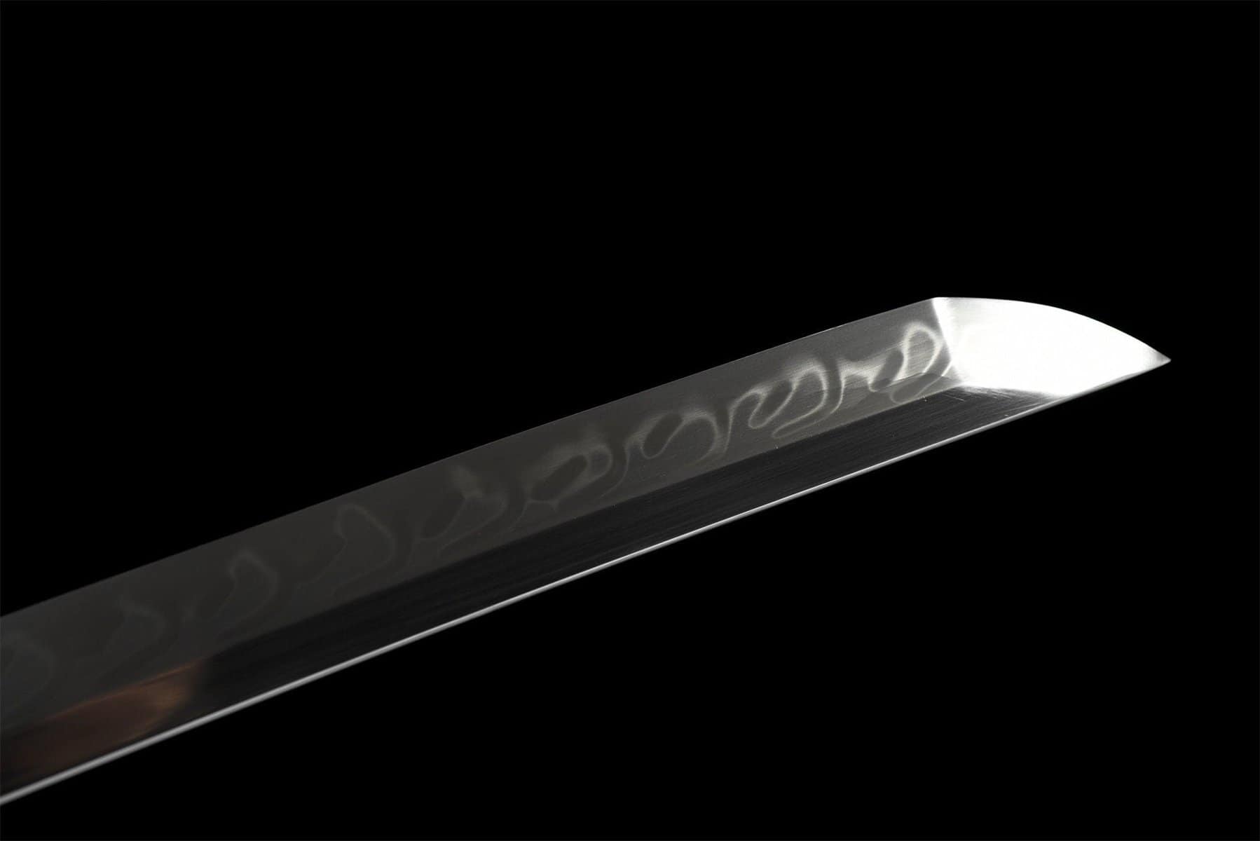 Black Carbon Steel Katana