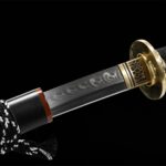 Black Carbon Steel Katana
