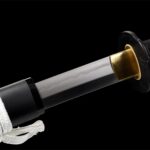 Black Katana With White Rope