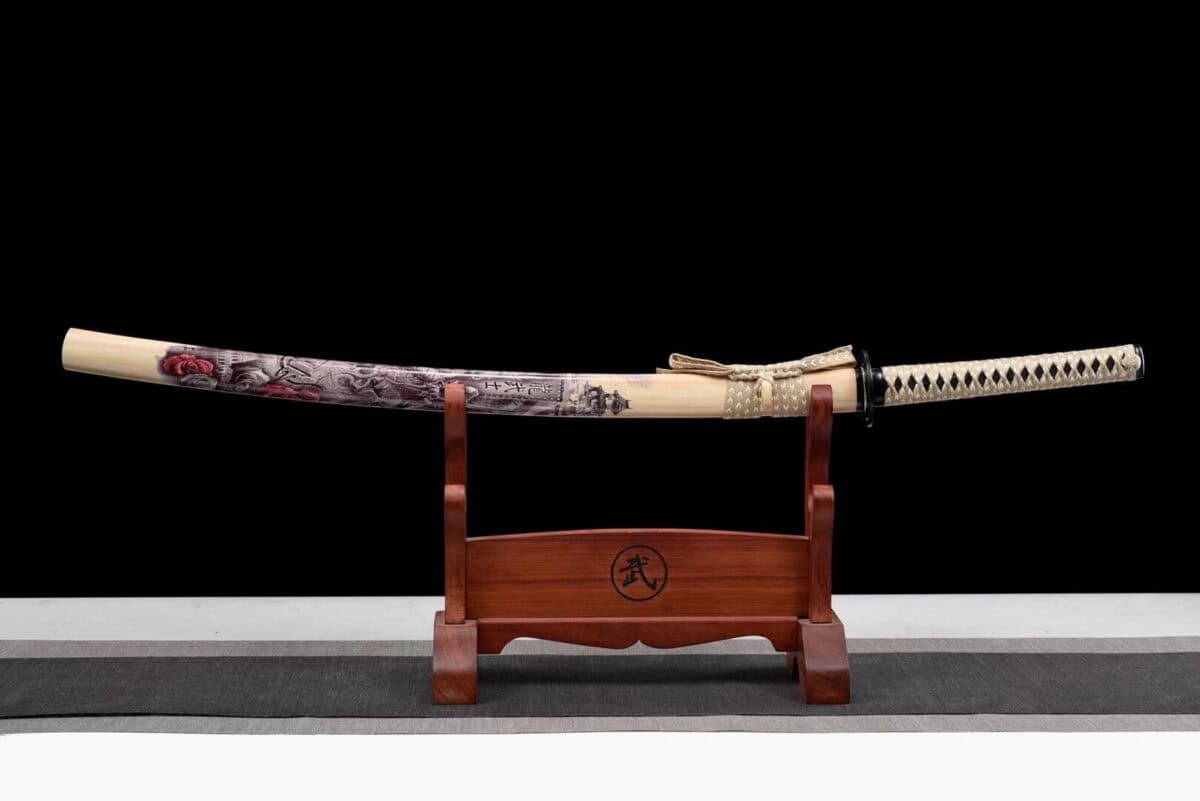 Japanese Katana Black Blade