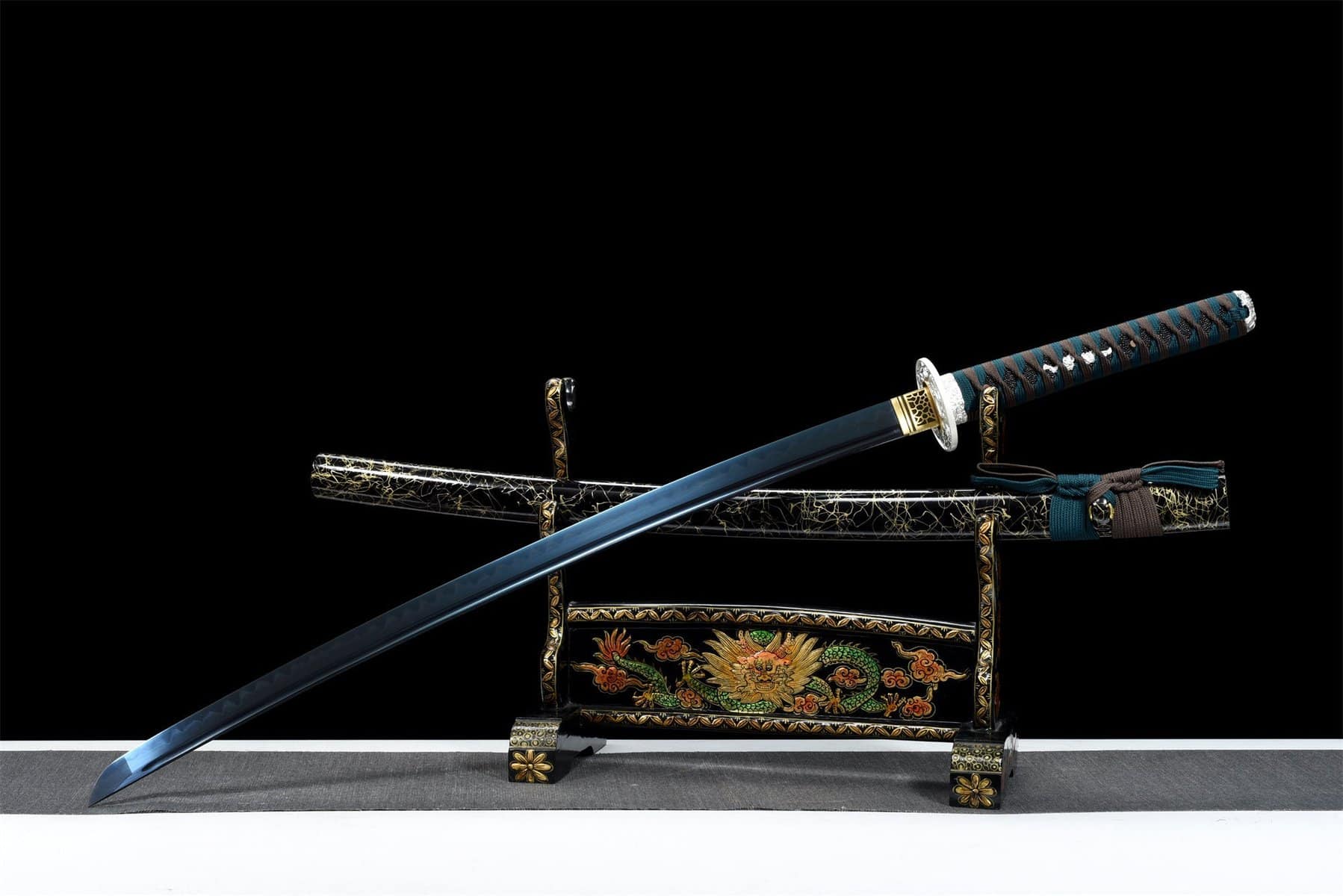 Blue Blade Sword Katana