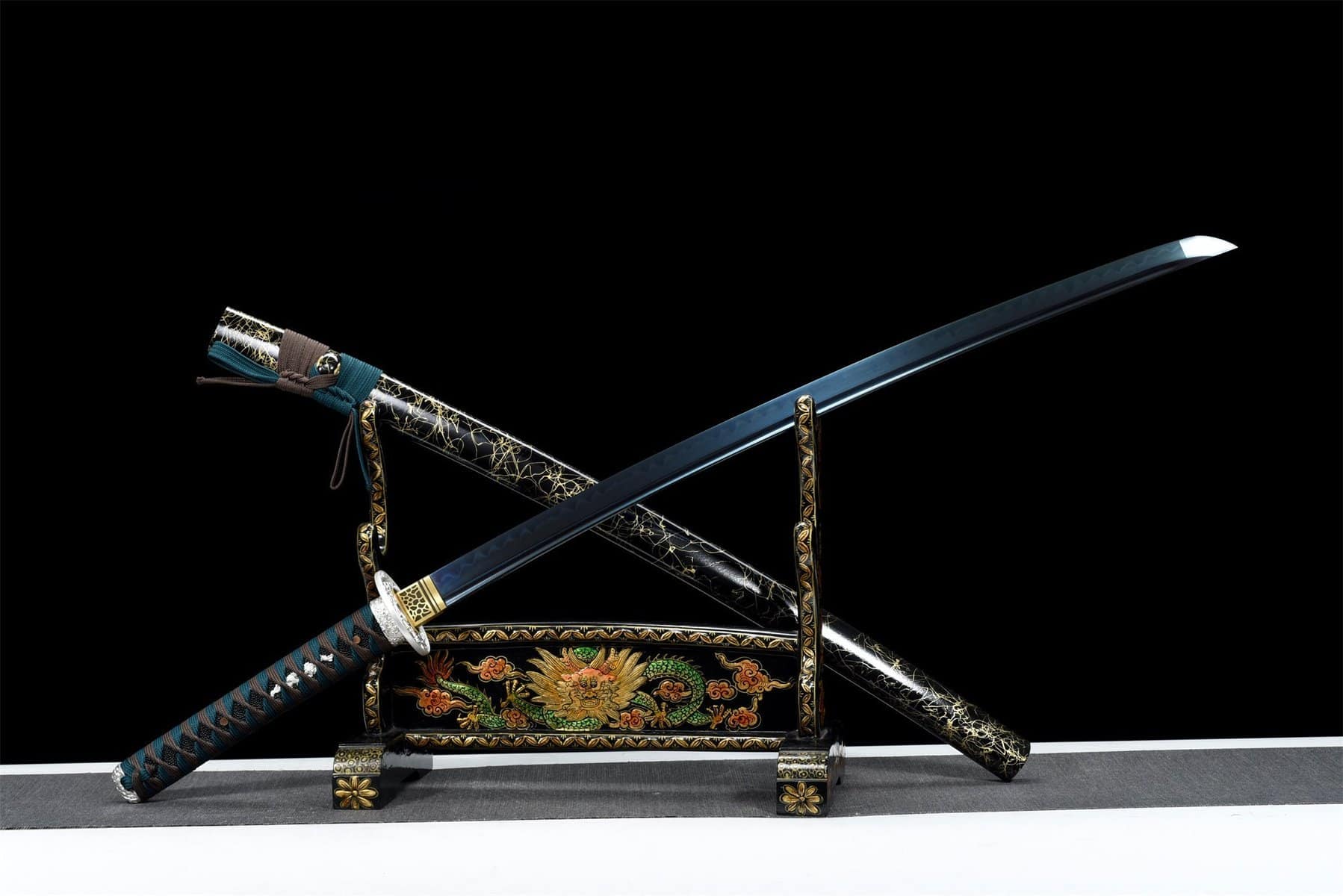 Blue Blade Sword Katana