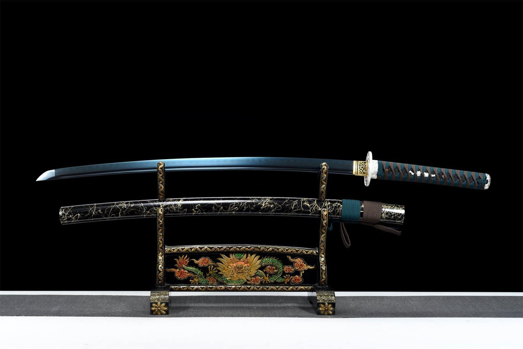 Blue Blade Sword Katana