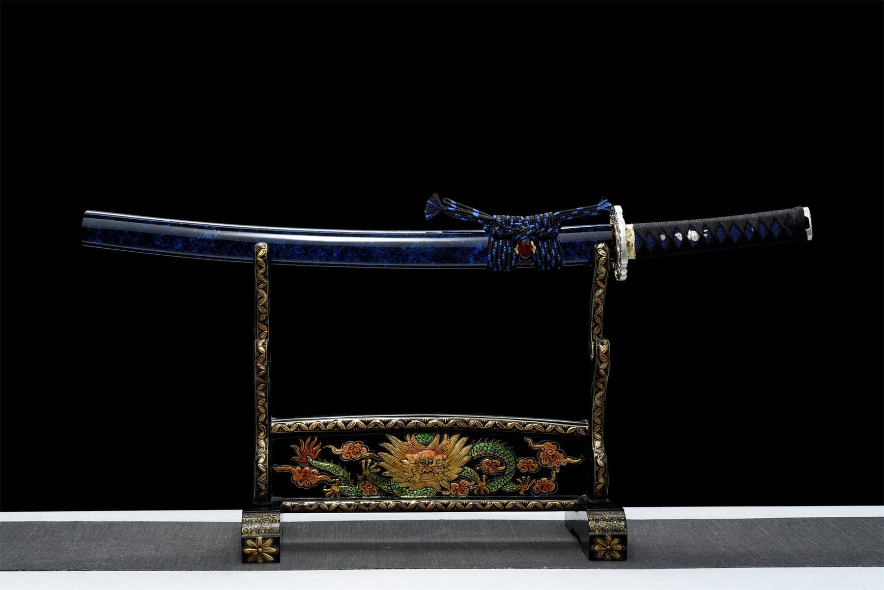 Blue Saya Wakizashi